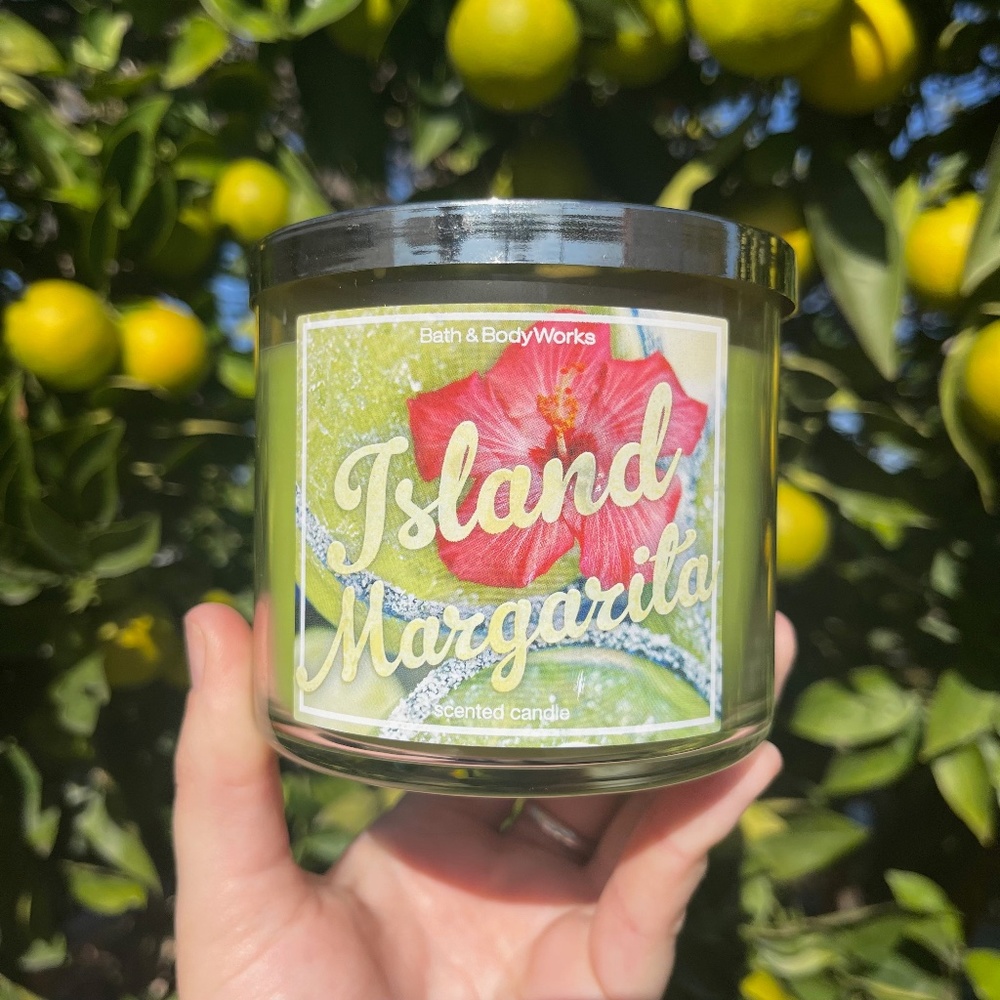 Bath and body works candle island margarita 2014